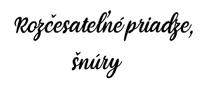 Rozčesateľné priadze / šnúry