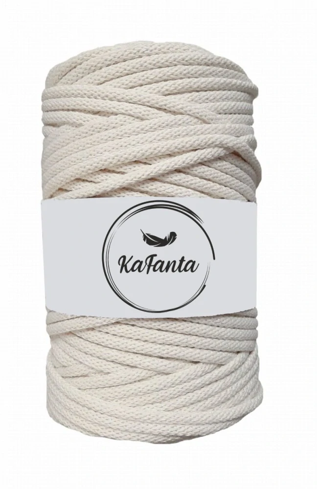 Bavlnená šnúra KaFanta 3 mm - natural