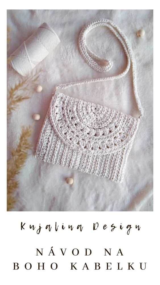 Návod na háčkovanú BOHO KABELKU