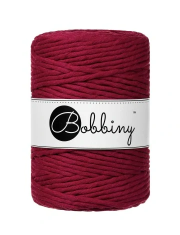 Bobbiny Macrame XXL 5mm - Red velvet