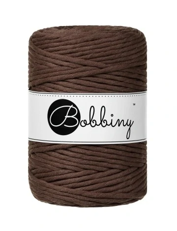 Bobbiny Macrame XXL 5mm - Chocolate Brown