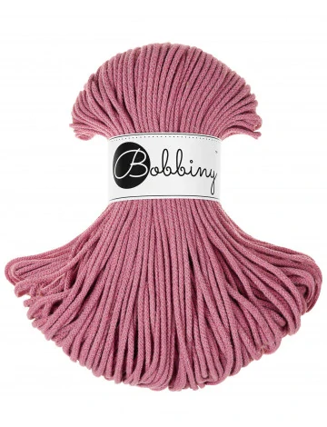 Bobbiny Junior 3 mm Blossom – bavlnená šnúra 100 m na macramé a háčkovanie