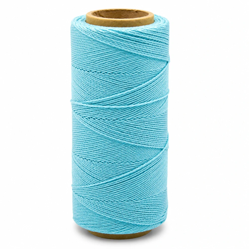 Voskovaná šnúra Linhasita 1 mm - farba 398 - 10m