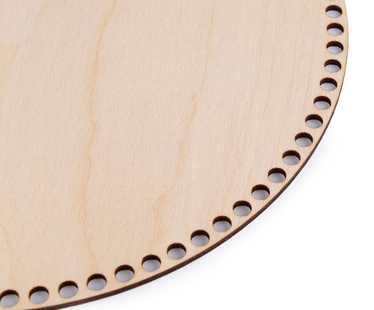 Drevené dno na výrobu košíkov Ø22 cm