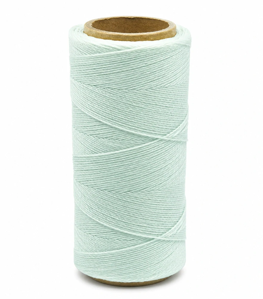 Voskovaná šnúra Linhasita 1 mm - farba Fresh Mint