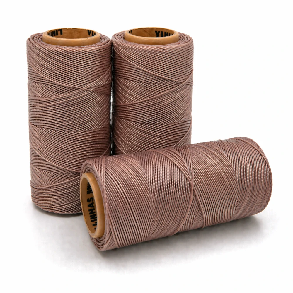 Voskovaná šnúra Linhasita 0,75 mm - farba 366 - 10m