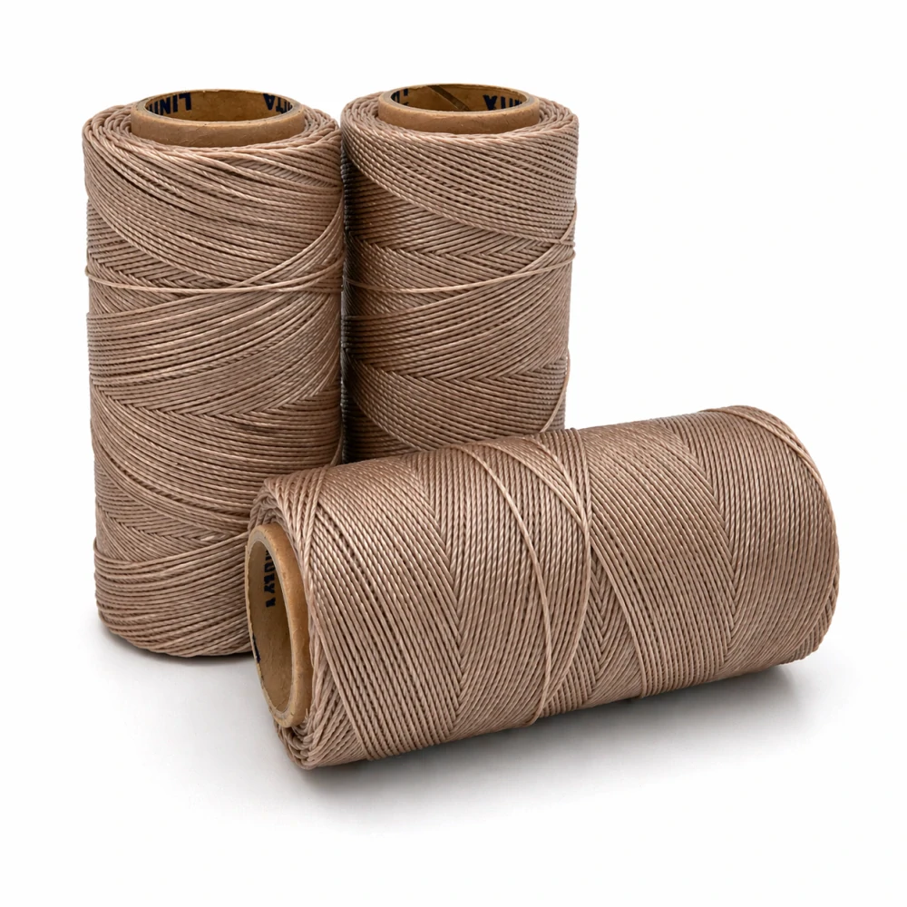 Voskovaná šnúra Linhasita 1 mm - farba 366 - 10m