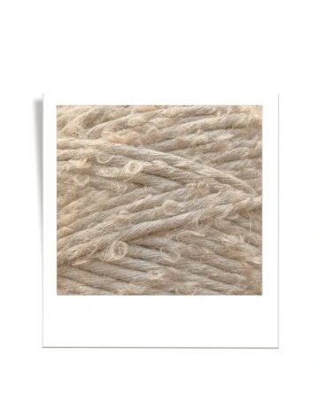 Bobbiny Bouclé 3 mm - šnúra s alpakou 100 m Sand