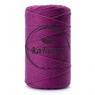 Macrame priadza KaFanta PREMIUM 3mm/100m - grape