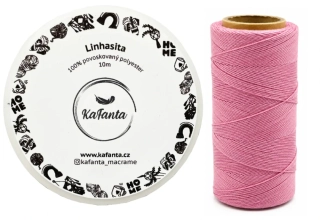 Voskovaná šnúra Linhasita 0,75 mm - farba 962 - 10m