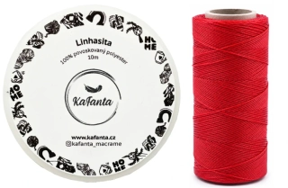Voskovaná šnúra Linhasita 0,75 mm - farba 233 - 10m