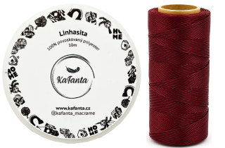 Voskovaná šnúra Linhasita 0,75 mm - farba 60 - 10m