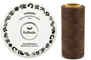 Voskovaná šnúra Linhasita 0,75 mm - farba 26 - 10m