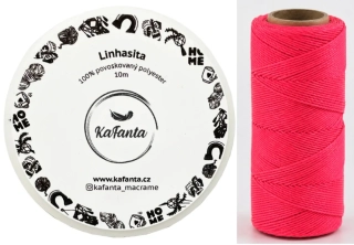 Voskovaná šnúra Linhasita 1 mm - farba 328 - 10m