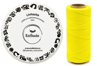 Voskovaná šnúra Linhasita 1 mm - farba 326 - 10m