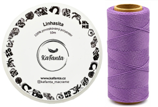 Voskovaná šnúra Linhasita 1 mm - farba 236 - 10m