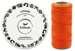 Voskovaná šnúra Linhasita 1 mm - farba 35 - 10m