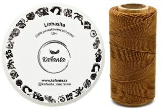 Voskovaná šnúra Linhasita 1 mm - farba 21 - 10m