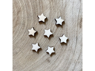 Drevená hviezdička 1,1 cm