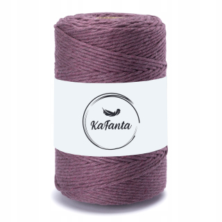 Macrame priadza KaFanta PREMIUM 3mm/100m - blackberry