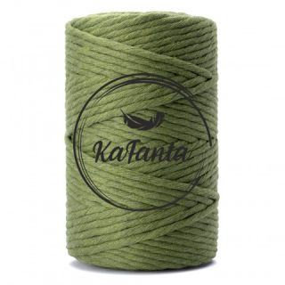 Macrame priadza KaFanta PREMIUM 3mm/100m - olive