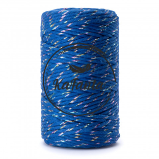 Macrame priadza Kafanta Premium 2mm/50m - blue rainbow
