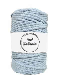 Bavlnená šnúra KaFanta 5 mm - svetlo modrá