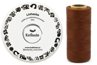 Voskovaná šnúra Linhasita 0,5 mm - farba 212 - 10m