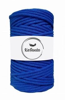 Bavlnená šnúra KaFanta 5 mm - modrá