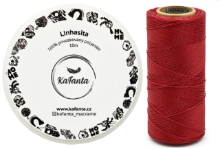 Voskovaná šnúra Linhasita 0,5 mm - farba 235 - 10m