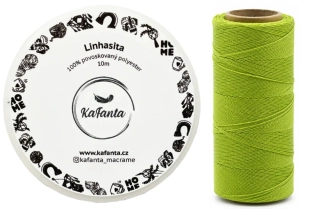Voskovaná šnúra Linhasita 0,5 mm - farba 1019 - 10m