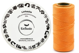 Voskovaná šnúra Linhasita 0,5 mm - farba 216 - 10m