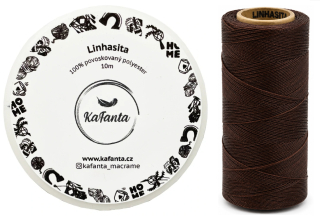 Voskovaná šnúra Linhasita 0,5 mm - farba 516 - 10m