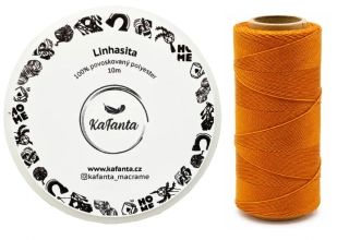 Voskovaná šnúra Linhasita 0,5 mm - farba 203 - 10m
