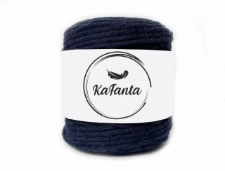 Macrame priadza KaFanta 3mm/200m - tmavo modrá