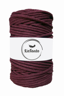 Bavlnená šnúra KaFanta 5 mm - ostružina