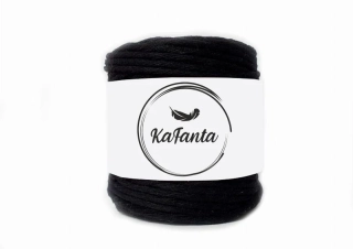 Macrame priadza KaFanta 3mm/200m - čierna