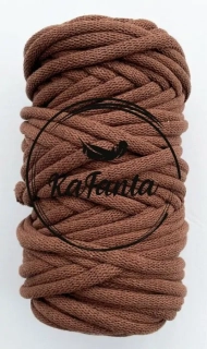Bavlnená šnúra KaFanta 9mm - brown