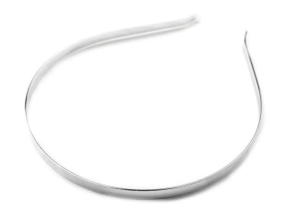 Základ pre výrobu macrame čelenky - strieborná