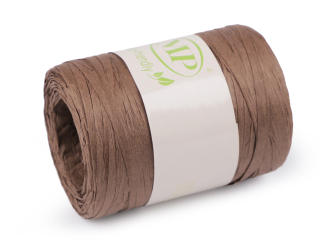 Lyko rafia Ø5-8 mm - svetlo hnedá