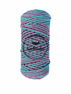 Bavlnená šnúra KaFanta 3 mm - vianočný mix