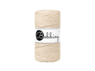 Bobbiny Macrame Regular 3mm - warm beige
