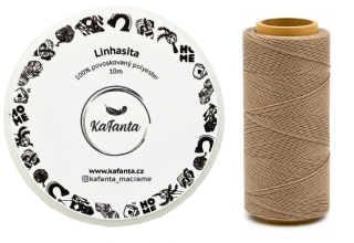 Voskovaná šnúra Linhasita 1 mm - farba 05 - 10m