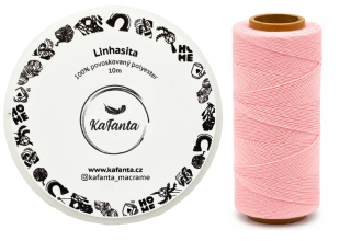 Voskovaná šnúra Linhasita 1 mm - farba 239 - 10m