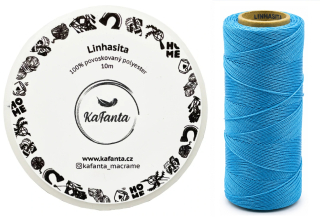 Voskovaná šnúra Linhasita 1 mm - farba 721 - 10m