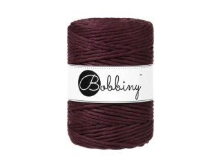Bobbiny Macrame XXL 5mm - burgund