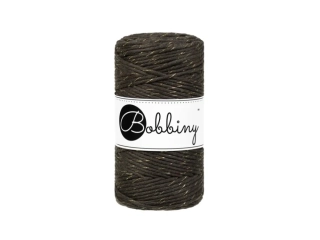 Bobbiny Macrame Regular 3mm - golden espresso