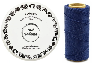 Voskovaná šnúra Linhasita 0,75 mm - farba 70 - 10m