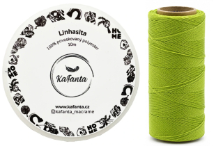 Voskovaná šnúra Linhasita 0,75 mm - farba 1019 - 10m