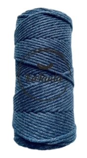 Macrame priadza KaFanta PREMIUM 3mm/100m - denim